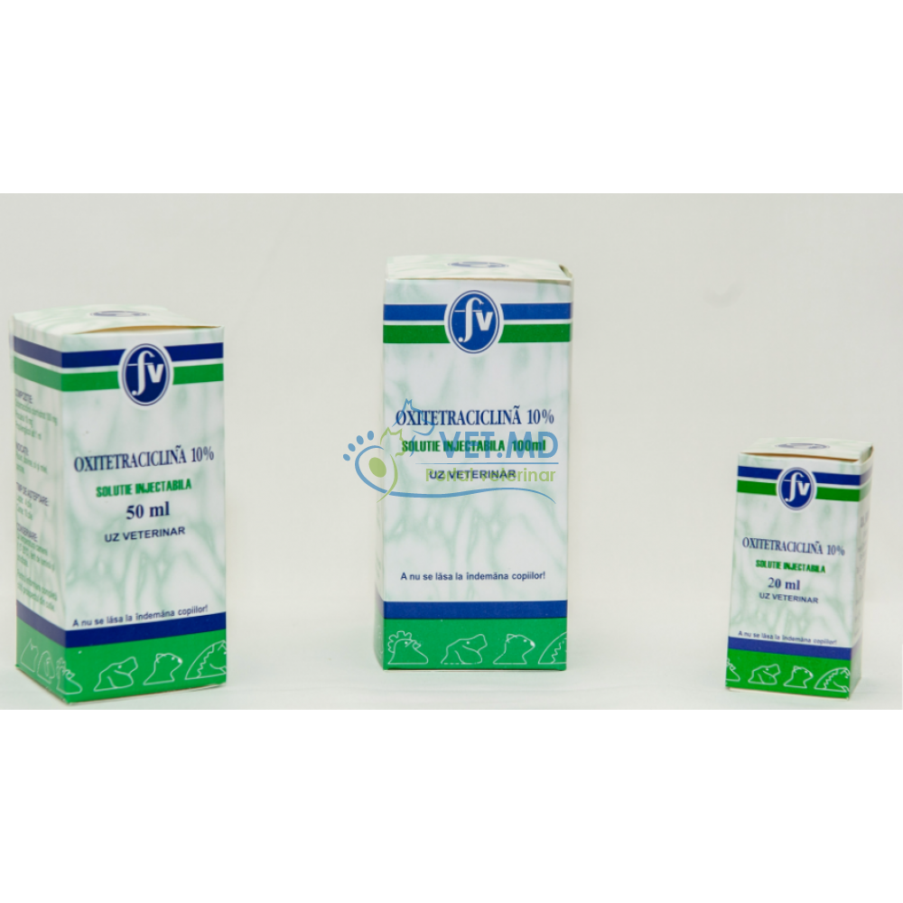 Oxitetraciclina 10% sol. Injectabila 20ml