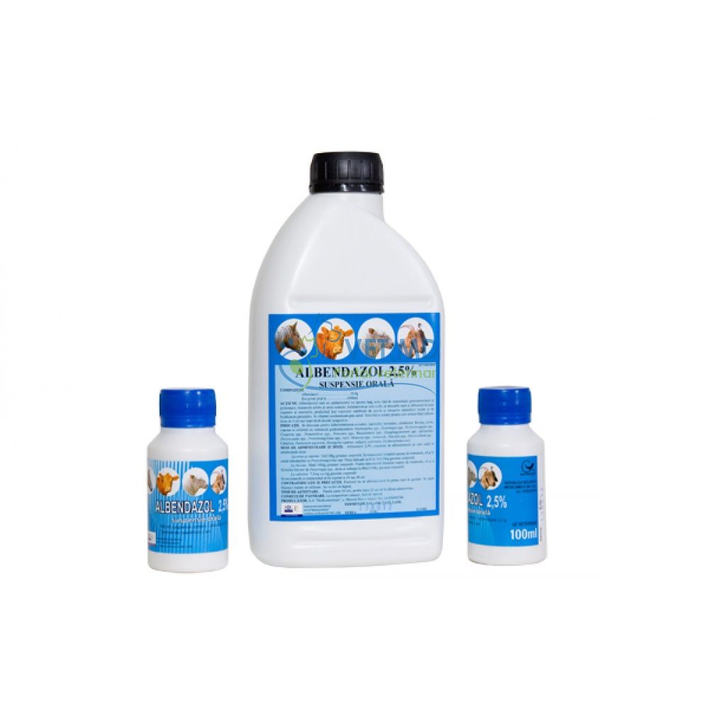 Альбендазол 2,5%, 1000ml
