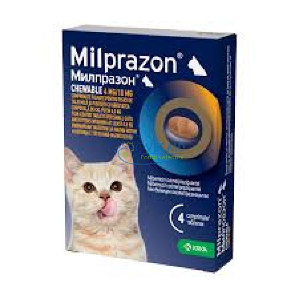 Milprazon CHEWABLE 4 mg/10 mg