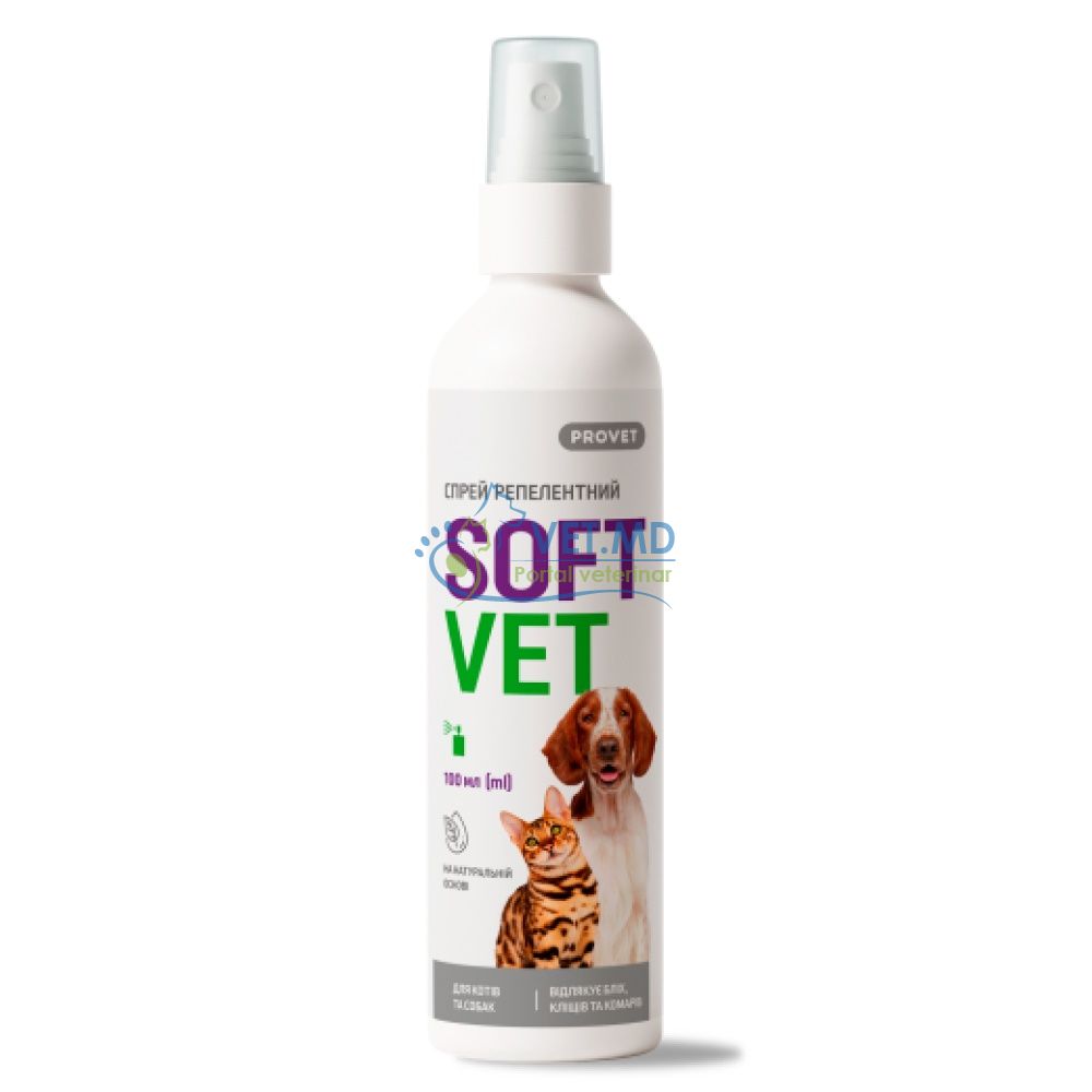 PROVET SOFTVET, spray repelent, 100 ml