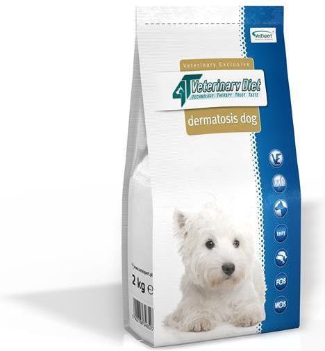 4T VETERINARY DIET DERMATOSIS DOG Hrana completa si dietetica